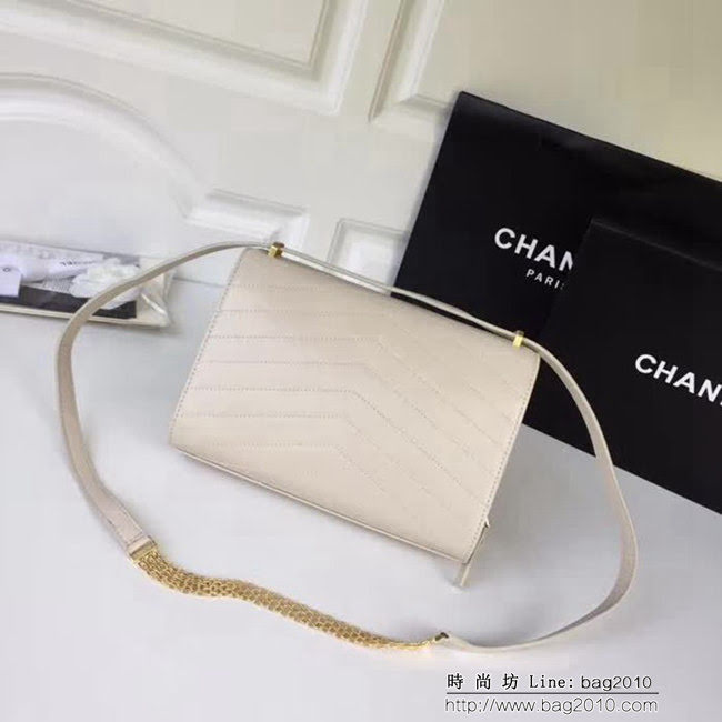 香奈兒CHANEL新品Chanel2018最新火爆款 復古設計小牛皮單肩斜跨包 DSC1117